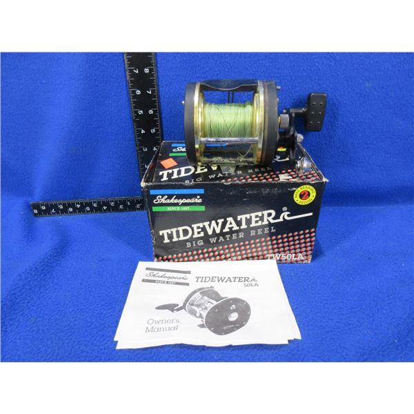 Vintage Shakespeare Tidewater TW50LA Big Water Reel