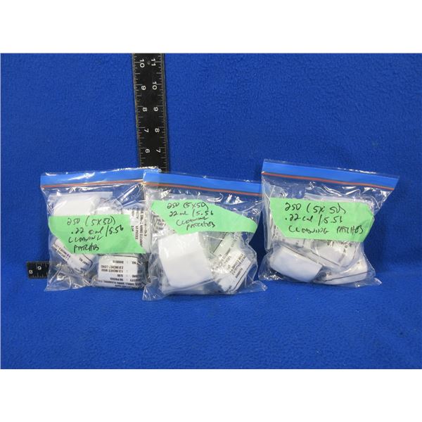 NEW - Cotton Swabs (Cleaning Patches) - 1.5" x 2.0" - 15 Packs of 50