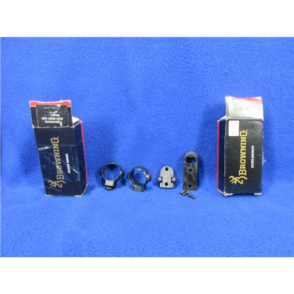 Browning 1" Rings Model 9517 & Browning 2 Piece Base Model 5217