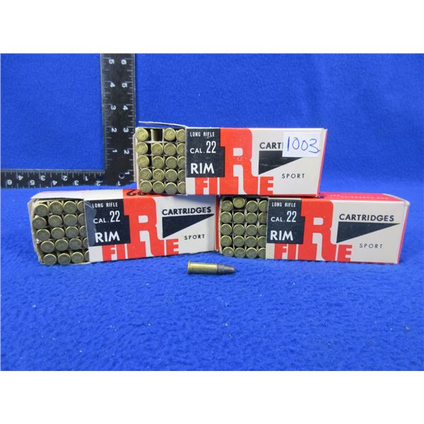 22 LR Nitron Sport Cartridges - 3 Boxes of 50 (Pick Up Only)