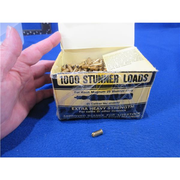 Koch 25 Cal. No. 410999 Stunner Loads - Box of 1000 (Pick Up Only)