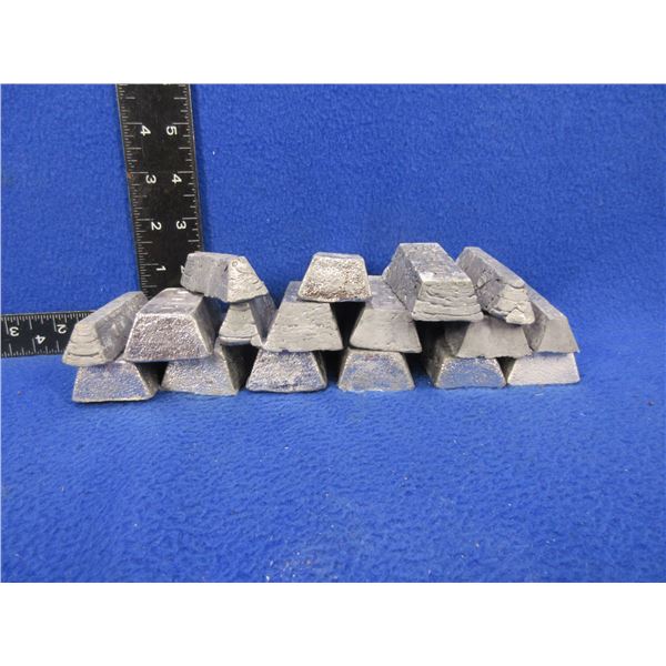 Lot of Lead Ingots - Approx. 15 lbs