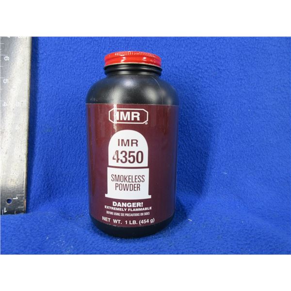 IMR 4350 Smokeless Powder - 518 Grams Including Tub (Pick Up Only)