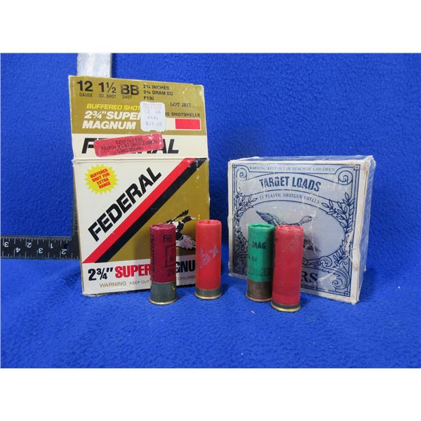 12 Ga. 2 3/4" Mixed Shotshells (Pick Up Only) - 2 Boxes of 25