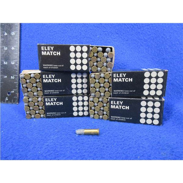 22LR Eley Match Cartridges (Pick Up Only) - 5 Boxes of 50
