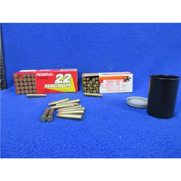 22 Magnum JHP & HP Cartridges (Pick Up Only)