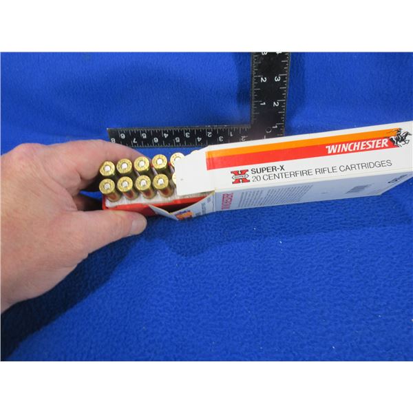6mm Rem 80gr Pointed Soft Point Winchester Cartridges - Box of 20 (Pick Up Only)