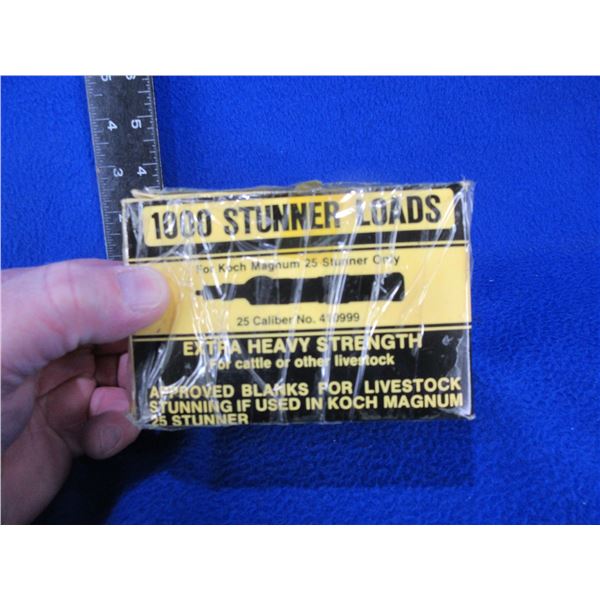 Koch 25 Cal. No. 410999 Stunner Loads - Box of 1000 (Pick Up Only)