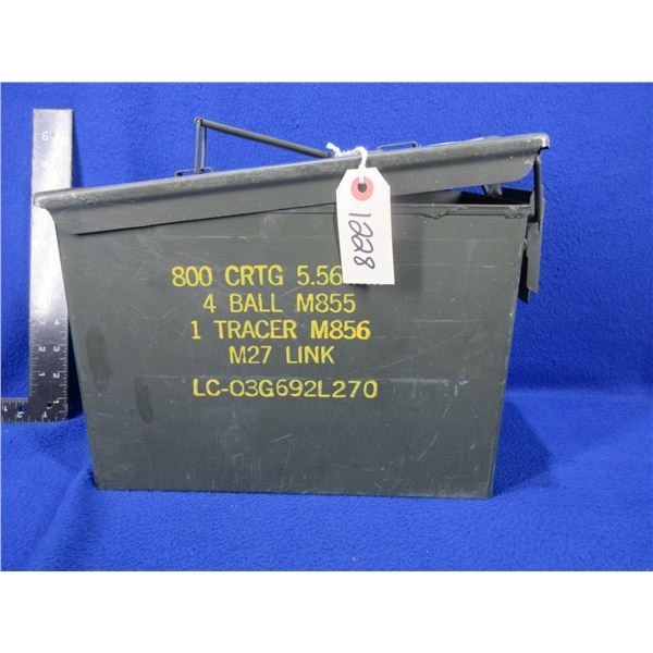Fat 50 Metal Ammo Can - 12" x 7" x 9" High