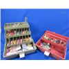 Image 1 : 2 Woodstream Old Pal Tackle Boxes with Assorted Tackle