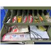 Image 3 : 2 Woodstream Old Pal Tackle Boxes with Assorted Tackle