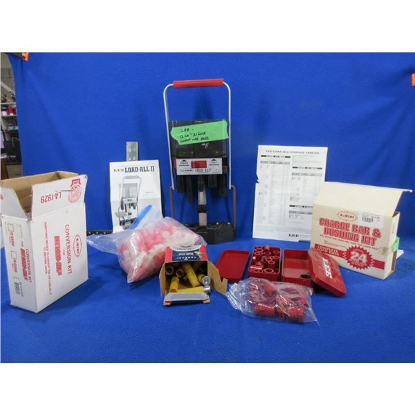 Lee Load-All II Shotshell Reloading Press with Conversion Kit, Bushings, 20ga Hulls and Wads