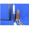 Image 1 : Vintage WWII Whittingslowe Engineering Australian Commando Knife with Incorrect Leather Sheath