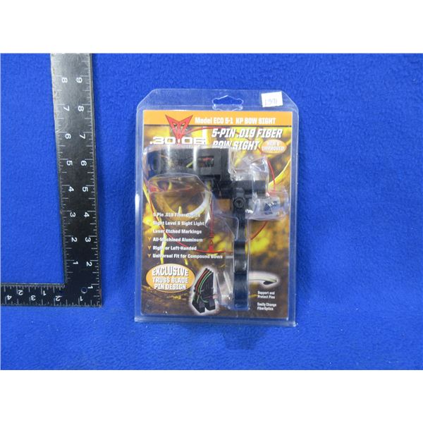 NEW - .30-06 Outdoors KP 5 Pin Bow Sight Model ECO 5-1