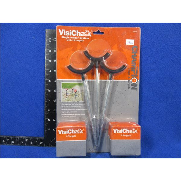NEW - Champion VisiChalk Single Holder System with 12 Targets