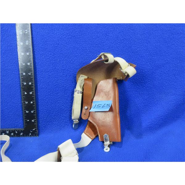 Vintage Leather Shoulder Holster Rig
