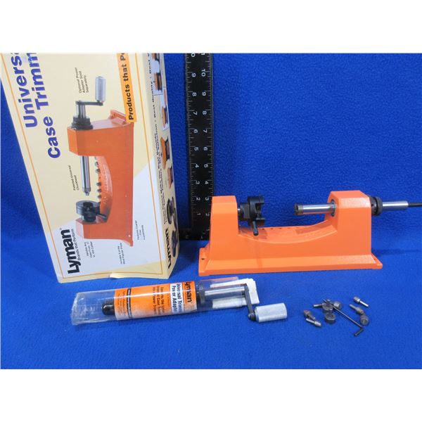 Lyman Universal Case Trimmer with 9 Pilots