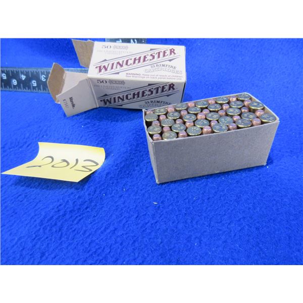 Collector Ammo - 22 WRF 45gr Lead Winchester Cartridges - Box of 50 (Pick Up Only)
