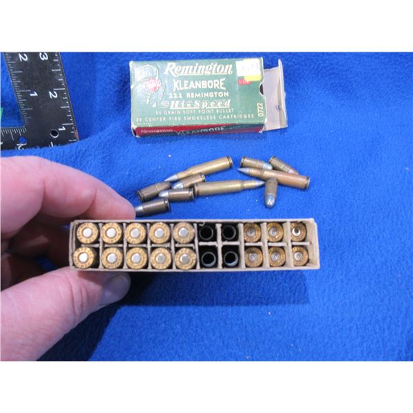 Lot of Misc. - 222 Rem. (13 Cartridges + 10 Brass), 32 ACP (7 Cartridges) - Pick Up Only — image 15