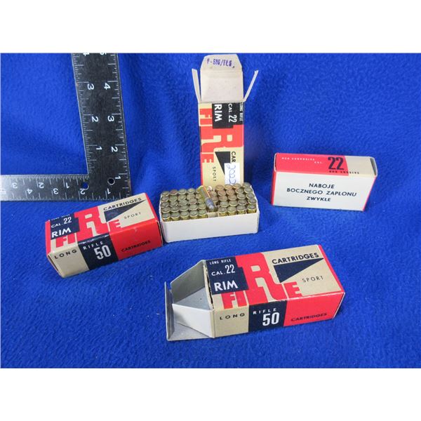 22 LR Nitron Cartridges - 4 Boxes of 50 (Pick Up Only)