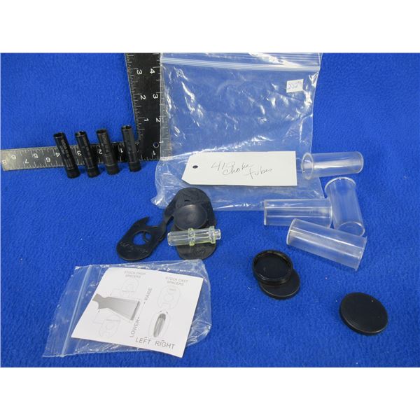 4 Hatsan 410 Ga. Chokes (IC, Cyl-Skeet, M, IM) & 4 Stock Spacers
