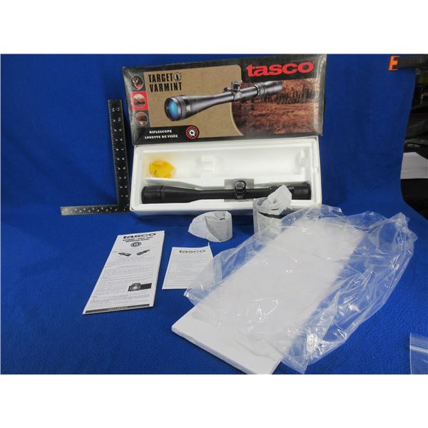 Tasco 8-32x44 Scope - 1" Tube, Appears Clear, 1/8 MOA Dot Reticle