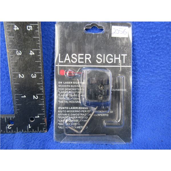 NEW - EN Red Laser Sight - Range: > 100M, Metal Housing