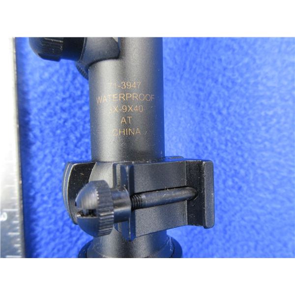 Bushnell Banner 3-9x40 Scope with 1" Rings - Appears Clear, Duplex Reticle