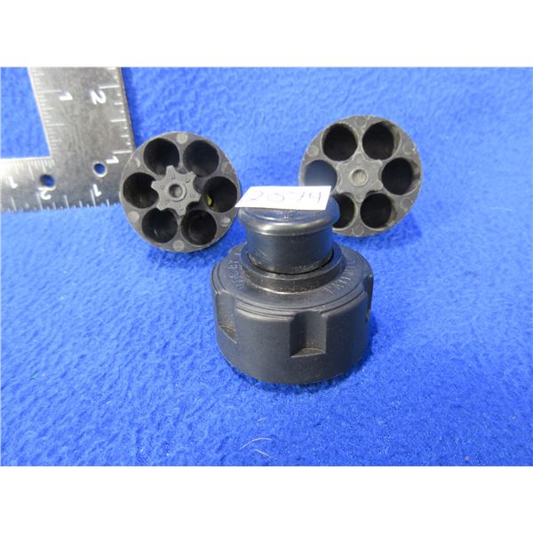 3 - 38/357 Cal. S&W "L" Frame 6 Shot Safariland Speed Loaders
