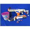Image 1 : 3 Nerf Guns with 50+ Foam Darts - Tested Working