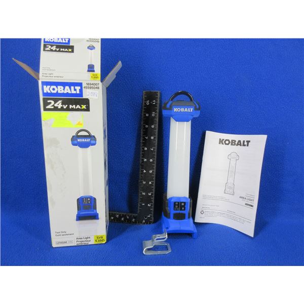 NEW - Kobalt 24v Max Work Area Light Projector - Tool Only (No Battery)