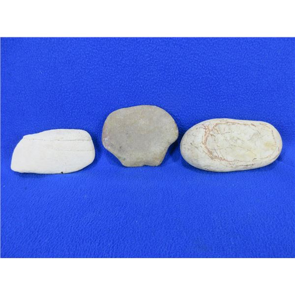 Lot of 3 Stone Tools - Consignor Lists as Native American Made