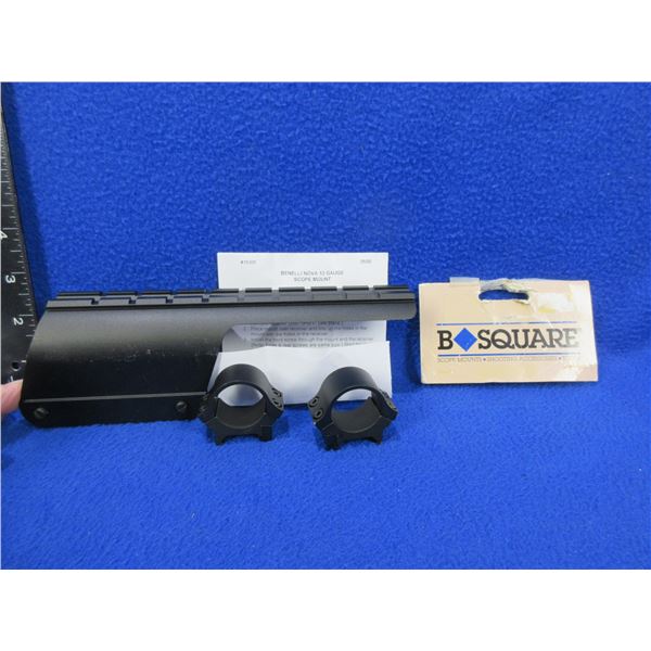 B-Square 12 Gauge Benelli Nova Scope Mount with 1" Rings