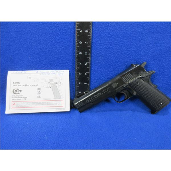 No PAL Required - Colt Gov't Model 1911 A1 CO2 Air Pistol in .177 Cal.