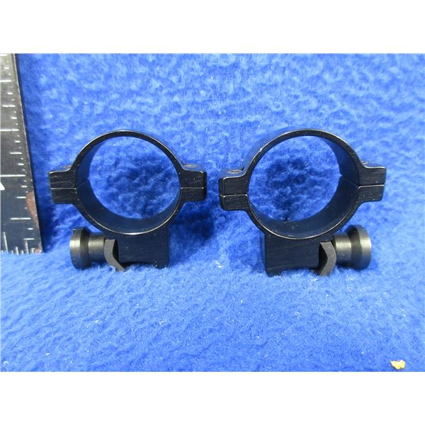 1" Medium .22 Dovetail Rings - Aluminum or Lightweight Alloy