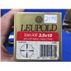 Image 2 : Leupold Vari-X III 3.5x10 Adjustable Objective Golden Ring Scope - Appears Clear