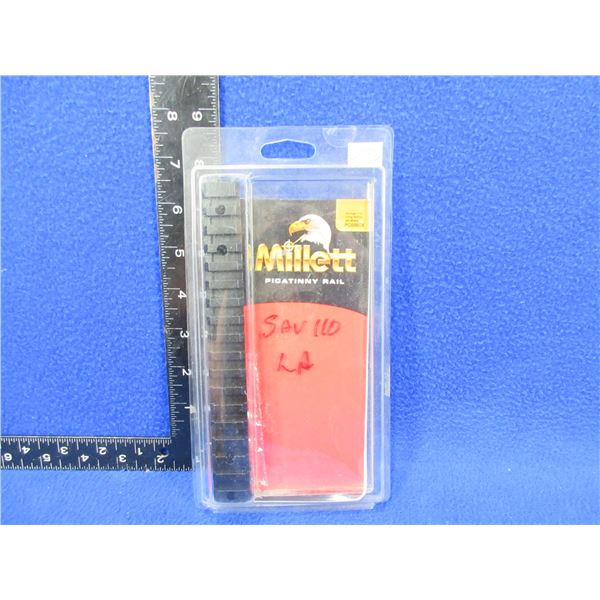 NEW - Millet Picatinny Rail for Savage 110 Long Action - RH Matte