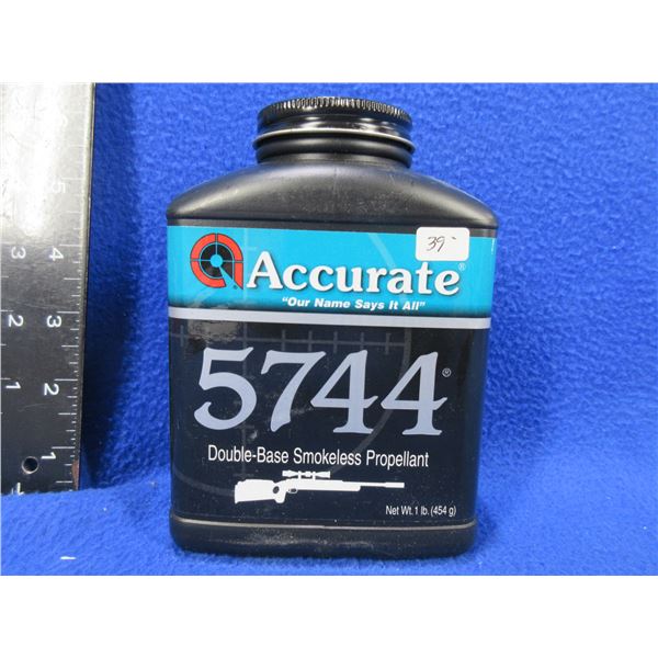 Accurate 5744 Double-Base Powder - 654 Grams Including Tub (Pick Up Only)