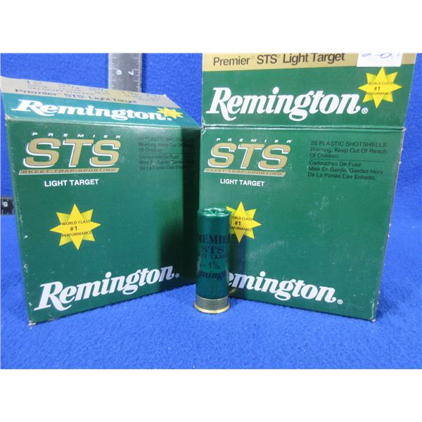 12 Ga. 2 3/4" 7 1/2 Shot Remington Shotshells - 2 Boxes of 25 (Pick Up Only)