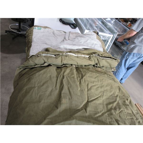 Woods Arctic Brand 3 Star All Down Filled Sleeping Robe - 6' x 6'