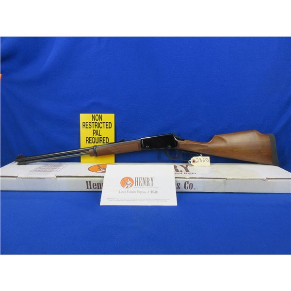 Non-Restricted - Henry Model H001V Varmint Lever Action in 17 HMR