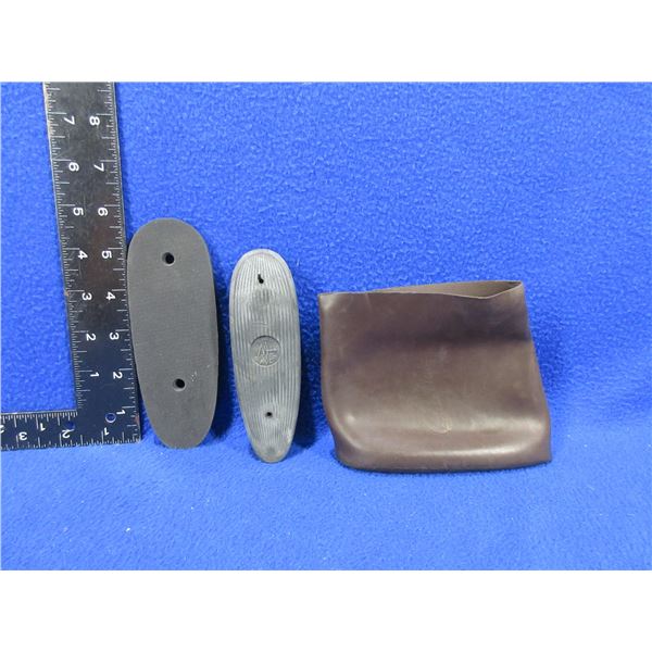 Limbsaver Rubber Recoil Pad with Spacer 3 1/8" C/C and Slip-On Recoil Pad