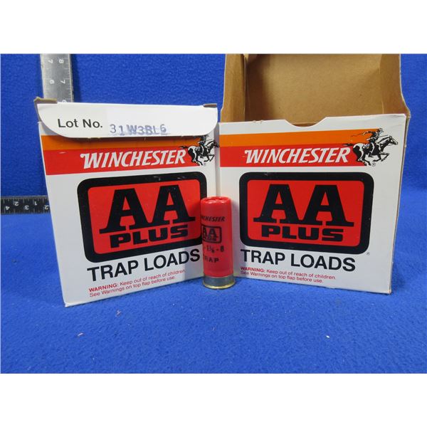 12 Ga. 2 3/4" 8 Shot Winchester Shotshells - 2 Boxes of 25 (Pick Up Only)