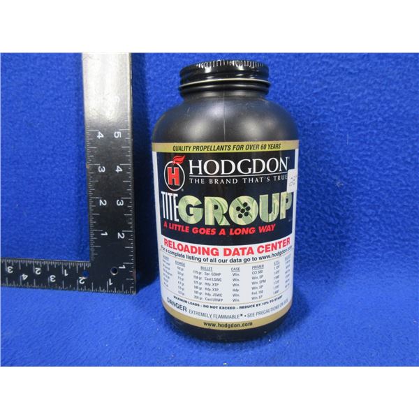Hodgdon Tite Group Powder - 648 Grams Including Tub (Pick Up Only)