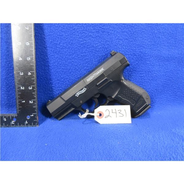 No PAL Required - Walther Model Nighthawk CO2 Air Pistol in .177 Cal.