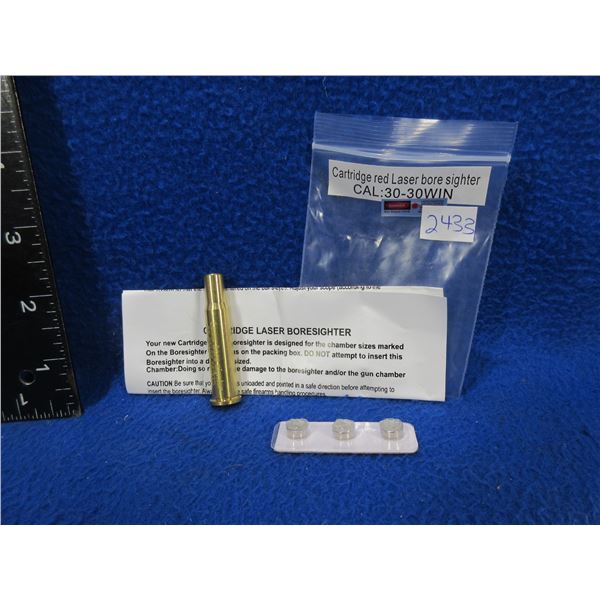 NEW - 30-30 Win. Cartridge Red Laser Bore Sight with Batteries