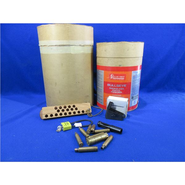 Lot of Misc. - Flash Suppresor, Powder Kegs, Stripper Clip Guide, Cable Lock, Etc.
