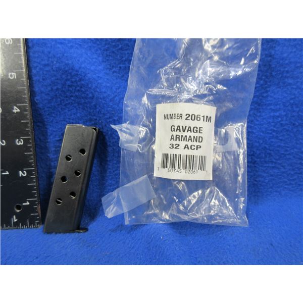 32 ACP Armand Gavage Magazine - PAL Required