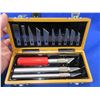 Image 1 : Precision Hobby and Craft Knife Set for Woodworking, Paper, Plastic, Etc.