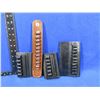 Image 1 : 4 Assorted Leather Cartridge Holders - All Appear Unused